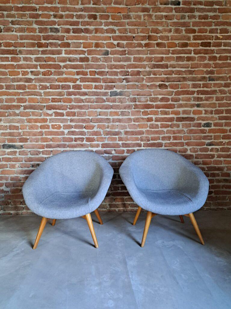 Pair of armchairs