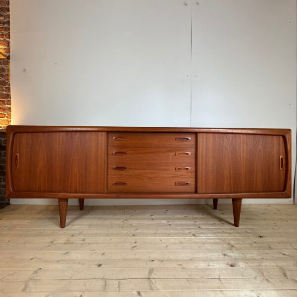 HP Hansen, Sideboard in teak, Danimarca, 1960
